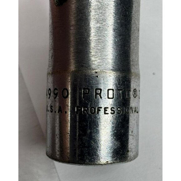 Proto 4990 3/8 Drive x 1/4", 3/8", & 3/8 L" Hex Bit Set Made In USA - Picture 7 of 8